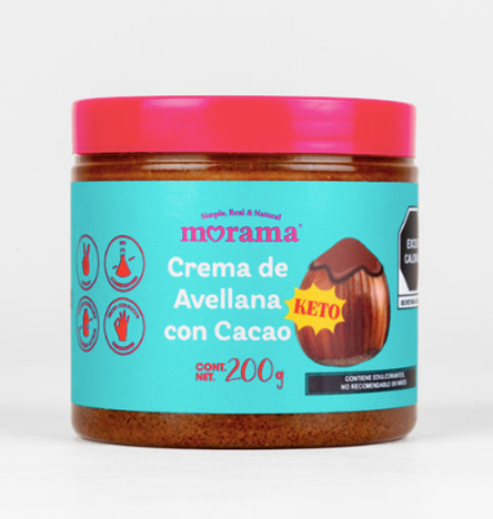 Crema de Avellana con Cacao KETO
