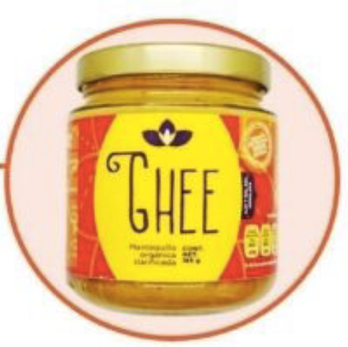 Ghee Mantequilla Clarificada Premium con Ajo y Sal del Himalaya